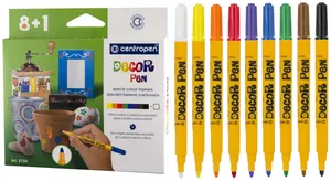 Marker-Set Decorpen Centropen 2738/8-tlg